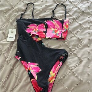 Floral Cutout Swimsuit Maaji 1pc